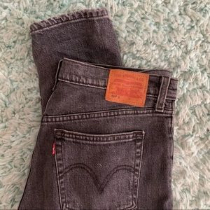 Gray Levi Jeans